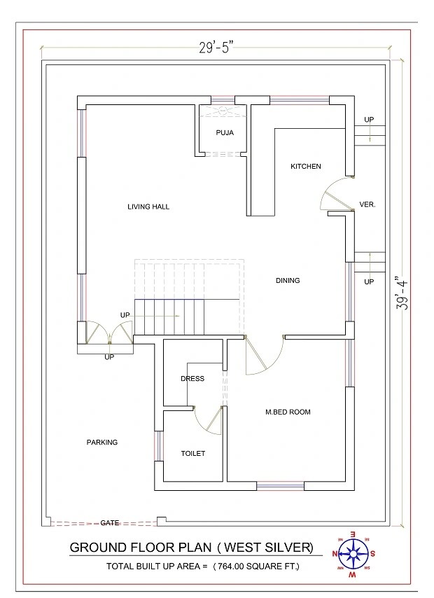 2D Floor Plan 02