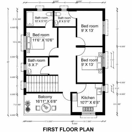 2D Floor Plan 03