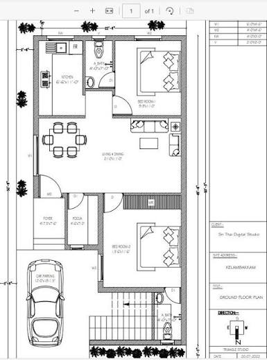 2D Floor Plan 05
